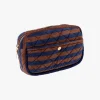 Beauty Bag Blues & Stripe Medium