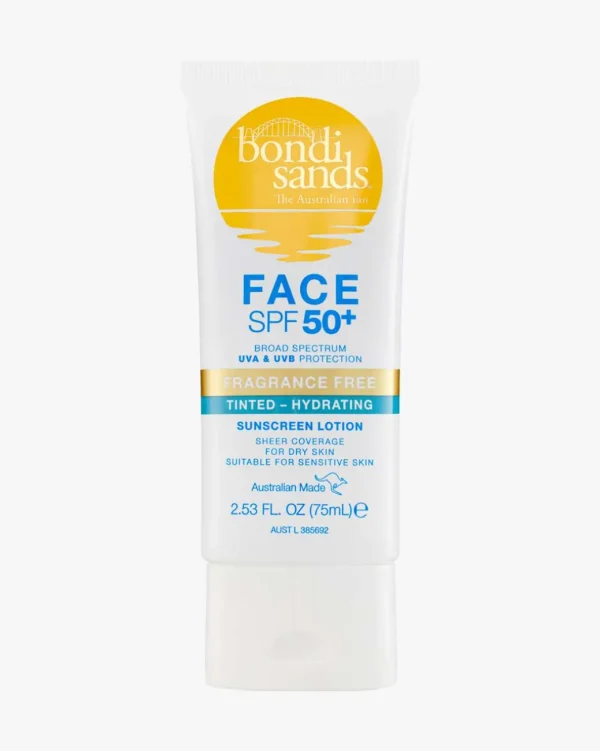 Fragrance Free Hydrating Tinted Face Lotion SPF 50+ 75 ml