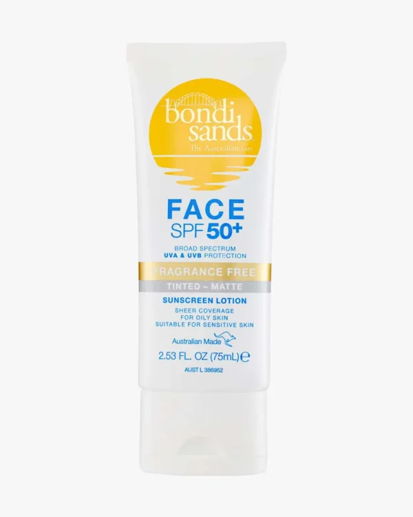 Fragrance Free Matte Tinted Face Lotion SPF 50+ 75 ml