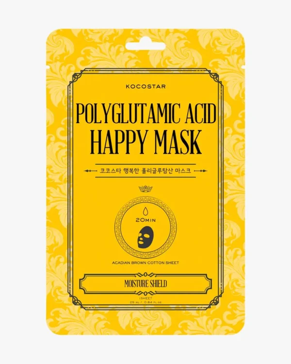 Polyglutamic Acid Happy Mask 1 stk