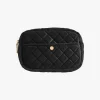 Velvet Beauty Bag Medium Black