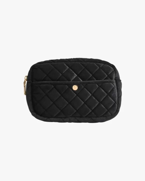 Velvet Beauty Bag Medium Black